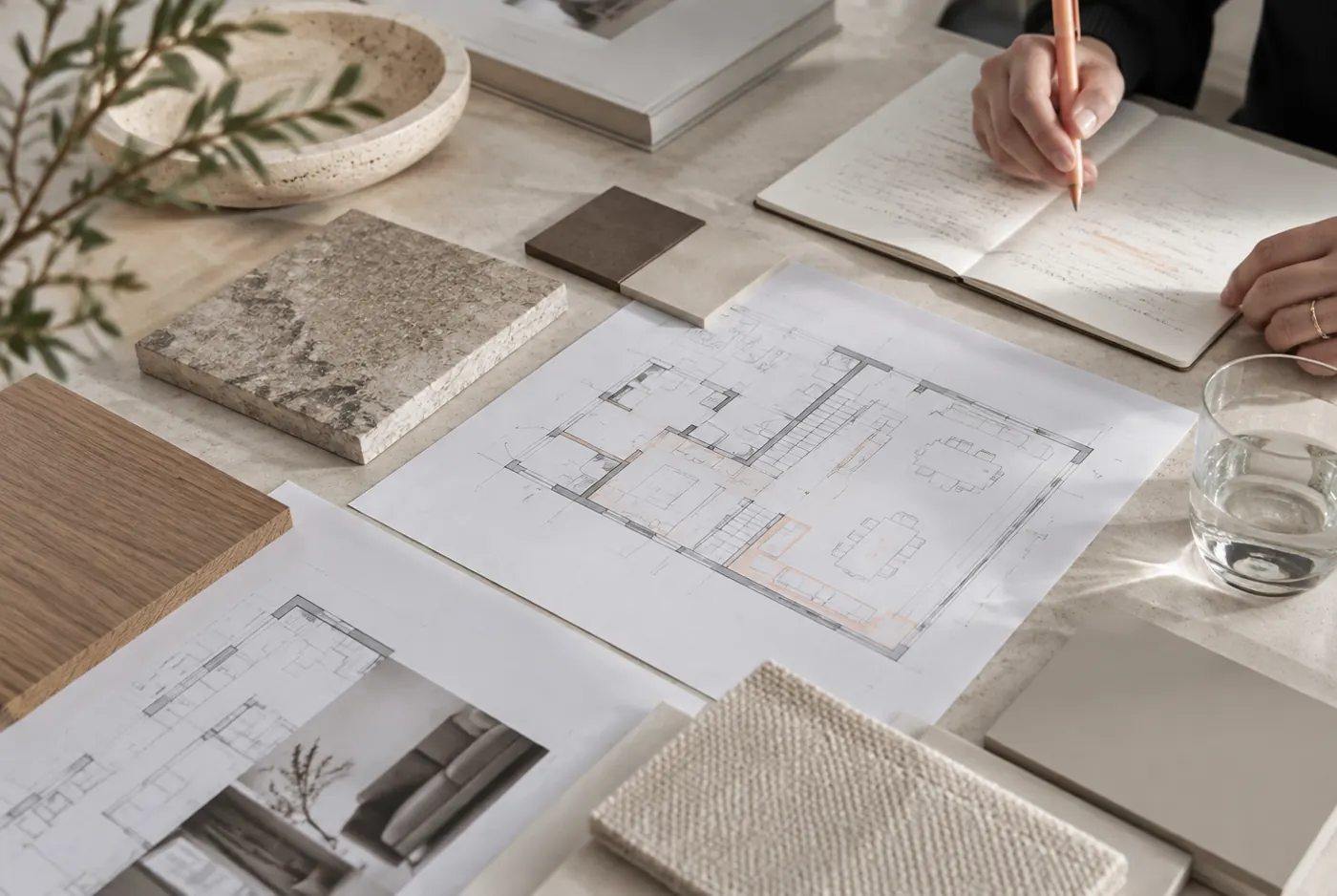 Materiaal en plannen bij de analyse van het vraagstuk