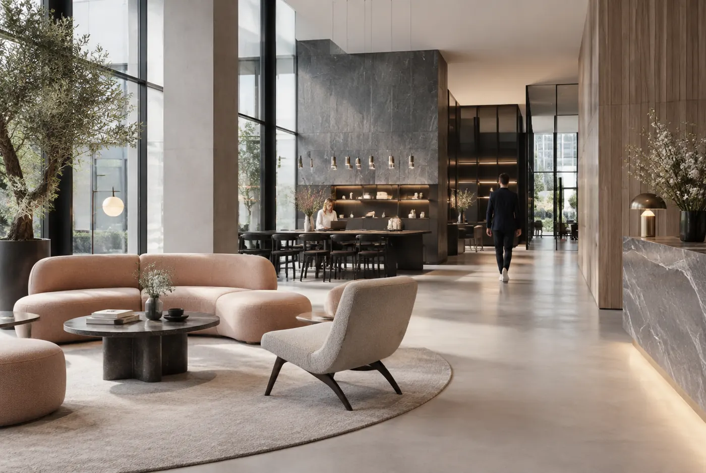 Een gerealiseerd interieur als zichtbaar resultaat